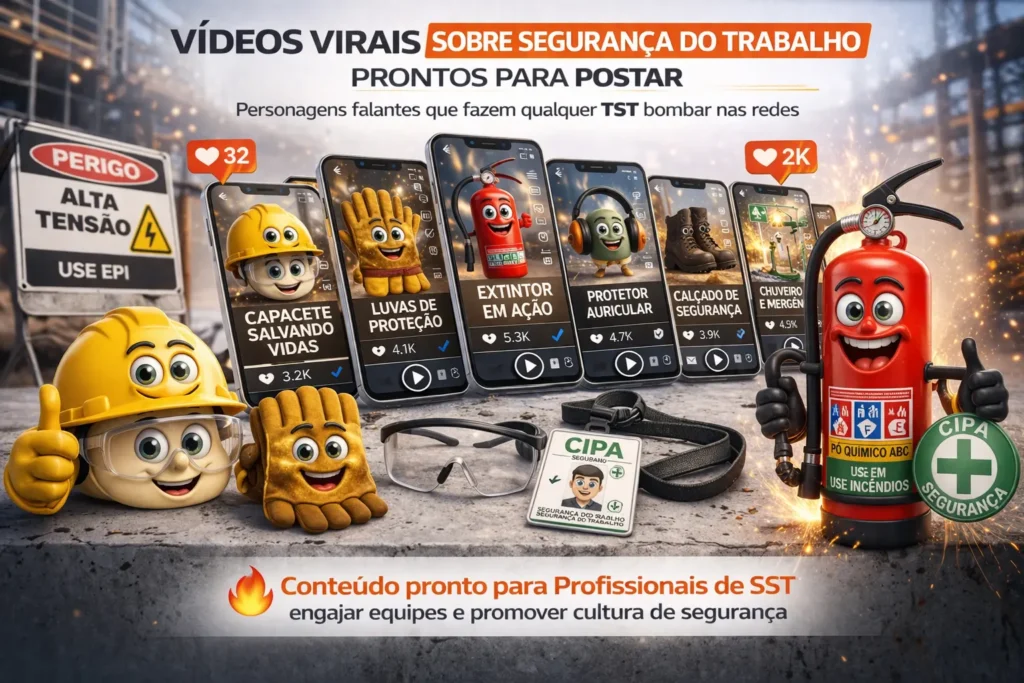 Kit de mídias para Técnicos da Segurança do Trabalho
